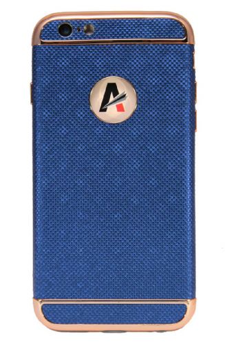 Чехол-накладка для iPhone 6/6S ANYLAND TPU+Кожа Фактура синий - оптовая продажа Чехол-накладка для iPhone 6/6S ANYLAND TPU+Кожа Фактура синий - фото