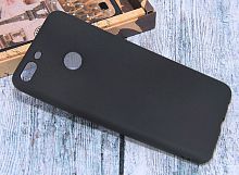 Чехол-накладка для HUAWEI Honor 9 Lite FASHION TPU матовый черный - фото