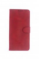 Чехол-книжка для OPPO A57S BUSINESS PLUS красный - фото