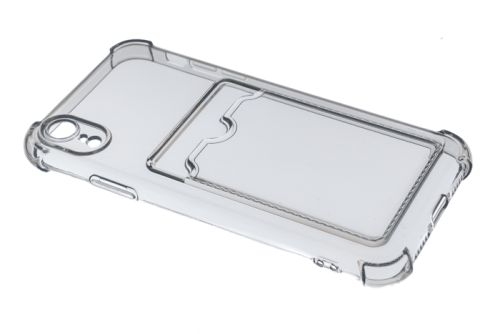 Чехол-накладка для iPhone XR VEGLAS Air Pocket черно-прозрачный оптом, в розницу Центр Компаньон фото 2