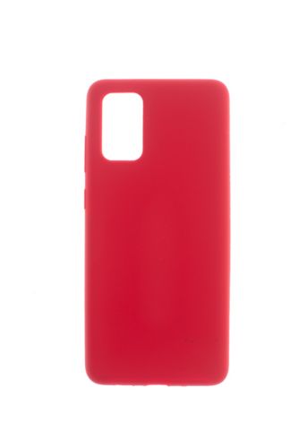 Чехол-накладка для Samsung G985 S20 Plus SILICONE CASE NL OP закрытый красный (1) - фото