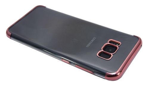 Чехол-накладка для Samsung G950H S8 ELECTROPLATED TPU розовое золото оптом, в розницу Центр Компаньон