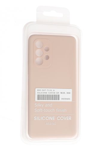 Чехол-накладка для Samsung A535F A53 SILICONE CASE NL OP закрытый светло-розовый (18) оптом, в розницу Центр Компаньон фото 4