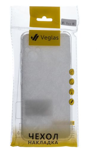 Чехол-накладка для XIAOMI Poco M5 VEGLAS Air прозрачный оптом, в розницу Центр Компаньон фото 3