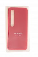 Чехол-накладка для XIAOMI Mi 10 SILICONE CASE закрытый красный (1) - фото