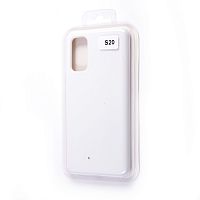 Купить Чехол-накладка для Samsung G980F S20 SILICONE CASE NL закрытый белый (9) оптом, в розницу в ОРЦ Компаньон