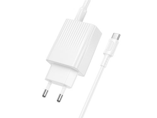 СЗУ Type-C BOROFONE BAS76A Source 1USB 3A PD30W QC3.0 кабель Type-C белый - оптовая продажа фото 2 СЗУ Type-C BOROFONE BAS76A Source 1USB 3A PD30W QC3.0 кабель Type-C белый - фото фото 2