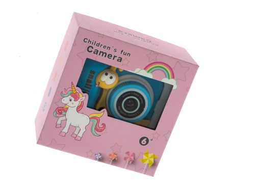Детская игрушка фотоаппарат Q1 синий оптом, в розницу Центр Компаньон фото 4