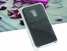 Чехол-накладка для HUAWEI Mate 20 Lite SILICONE CASE черный (3)																							 - фото