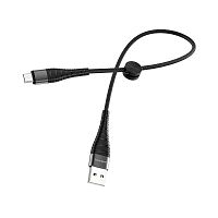 Купить Кабель USB-Micro USB BOROFONE BX32 Munificent 2.4A 0.25м черный оптом, в розницу в ОРЦ Компаньон