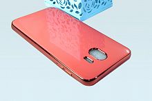 Купить Чехол-накладка для Samsung J400 J4 2018 ELECTROPLATED TPU+PET коралловый оптом, в розницу в ОРЦ Компаньон