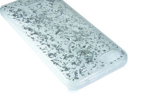 Чехол-накладка для XIAOMI Redmi 6/6A GLITTER TPU серебро  оптом, в розницу Центр Компаньон фото 3