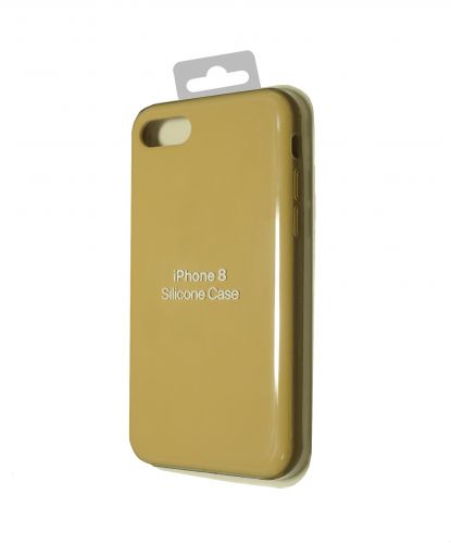 Чехол-накладка для iPhone 7/8/SE SILICONE CASE латте (28) - фото