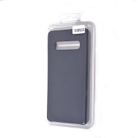 Чехол-накладка для Samsung G975F S10 Plus SILICONE CASE NL серый - фото