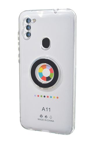 Чехол-накладка для Samsung A115 A11 NEW RING TPU черный оптом, в розницу Центр Компаньон фото 2