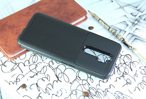 Чехол-накладка для OPPO A9 2020/A5 2020 BECATION BEETLES CARBON TPU ANTISHOCK черный - оптовая продажа фото 3 Чехол-накладка для OPPO A9 2020/A5 2020 BECATION BEETLES CARBON TPU ANTISHOCK черный - фото фото 3