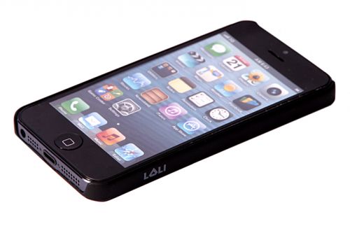 Чехол-накладка для iPhone 5/5S/SE LOLI Точки №92 черный - фото фото 2