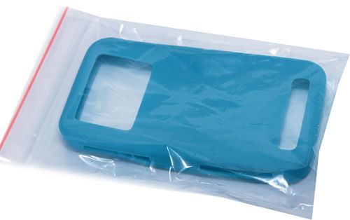 Чехол-накладка универсальная 4.3-4.8 TPU голубой оптом, в розницу Центр Компаньон фото 3