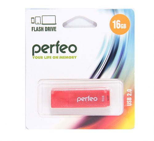 USB флэш карта 16 Gb USB 2.0 Perfeo C05 зеленый - оптовая продажа USB флэш карта 16 Gb USB 2.0 Perfeo C05 зеленый - фото
