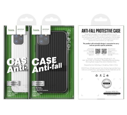 Чехол-накладка для iPhone 11 Pro HOCO SOFT ARMOR TPU прозрачный оптом, в розницу Центр Компаньон фото 2