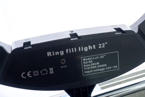 Кольцевая лампа RL-21 56см три держателя пульт ДУ оптом, в розницу Центр Компаньон фото 3