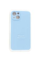 Купить Чехол-накладка для iPhone 13 VEGLAS SILICONE CASE NL Защита камеры сиренево-голубой (5) оптом, в розницу в ОРЦ Компаньон