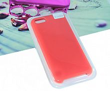 Чехол-накладка для HUAWEI Y5 Lite SILICONE CASE NL красный 									 - фото