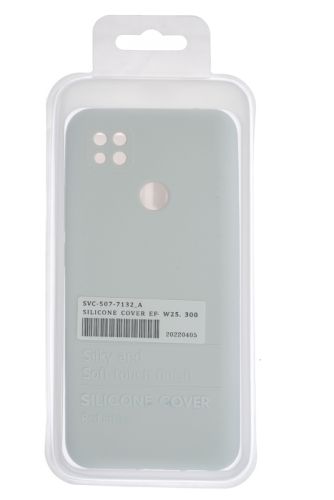 Чехол-накладка для XIAOMI Redmi 9C SILICONE CASE OP закрытый белый (9) оптом, в розницу Центр Компаньон фото 4