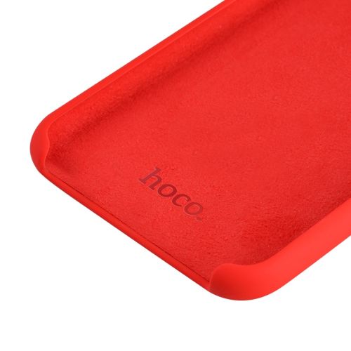 Чехол-накладка для iPhone X/XS HOCO PURE TPU красная оптом, в розницу Центр Компаньон фото 3