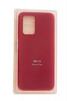 Купить Чехол-накладка для XIAOMI Redmi 10 SILICONE CASE закрытый красный (1) оптом, в розницу в ОРЦ Компаньон