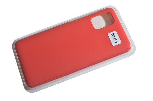 Чехол-накладка для Samsung M515F M51 SILICONE CASE NL закрытый красный (1) оптом, в розницу Центр Компаньон фото 2
