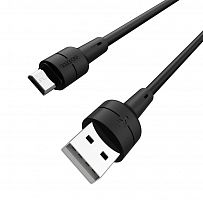 Купить Кабель USB-Micro USB BOROFONE BX30 Silicone 2.4A 1м черный оптом, в розницу в ОРЦ Компаньон