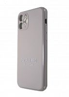 Чехол-накладка для iPhone 11 Pro VEGLAS SILICONE CASE Защита камеры песочный (7) - фото