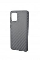 Чехол-накладка для Samsung A715F A71 CARBON TPU черный - фото
