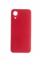 Чехол-накладка для Samsung A032F A03 Core SILICONE CASE OP закрытый красный (1) - фото