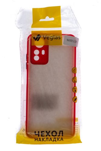 Чехол-накладка для XIAOMI Redmi Note 12S VEGLAS Fog красный оптом, в розницу Центр Компаньон фото 3