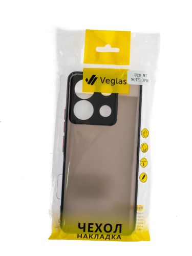 Чехол-накладка для XIAOMI Redmi Note 13 Pro 5G VEGLAS Fog черный оптом, в розницу Центр Компаньон фото 3