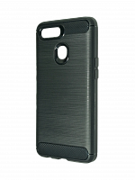 Чехол-накладка для OPPO A5S BECATION CARBON FIBER TPU ANTISHOCK черный - фото