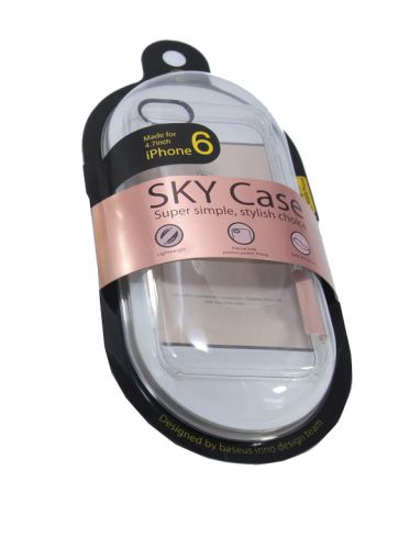 Чехол-накладка для iPhone 6/6S BASEUS SKY SPAPIPH6-OR роз-золотой оптом, в розницу Центр Компаньон фото 2