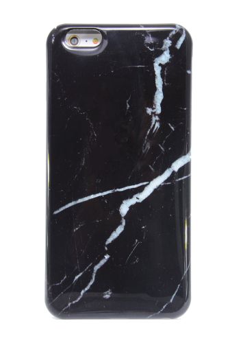 Чехол-накладка для iPhone 6/6S Plus  OY МРАМОР TPU 005 черный оптом, в розницу Центр Компаньон