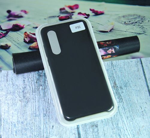 Чехол-накладка для HUAWEI P30 SILICONE CASE NL черный (3) - оптовая продажа Чехол-накладка для HUAWEI P30 SILICONE CASE NL черный (3) - фото
