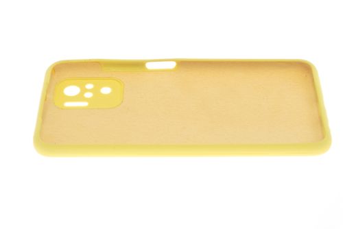 Чехол-накладка для XIAOMI Redmi Note 10 SILICONE CASE OP закрытый желтый (20) оптом, в розницу Центр Компаньон фото 3