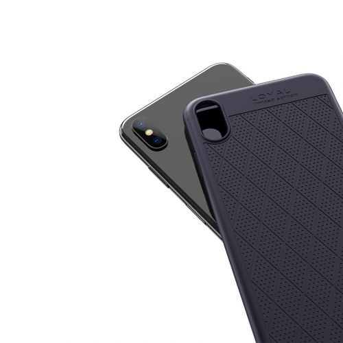 Чехол-накладка для iPhone X/XS HOCO ADMIRE TPU синяя - оптовая продажа фото 4 Чехол-накладка для iPhone X/XS HOCO ADMIRE TPU синяя - фото фото 4