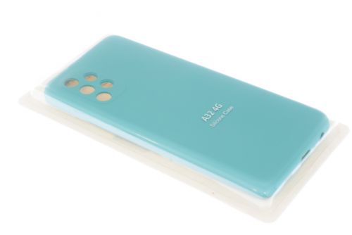 Чехол-накладка для Samsung A325F A32 VEGLAS SILICONE CASE закрытый бирюзовый (2) - оптовая продажа фото 2 Чехол-накладка для Samsung A325F A32 VEGLAS SILICONE CASE закрытый бирюзовый (2) - фото фото 2