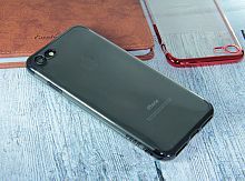 Купить Чехол-накладка для iPhone 7/8/SE ELECTROPLATED TPU DOKA черный оптом, в розницу в ОРЦ Компаньон