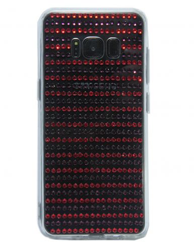 Чехол-накладка для SAMSUNG G955F S8 Plus YOUNICOU стразы LINES PC+TPU Вид 2 - фото фото 3
