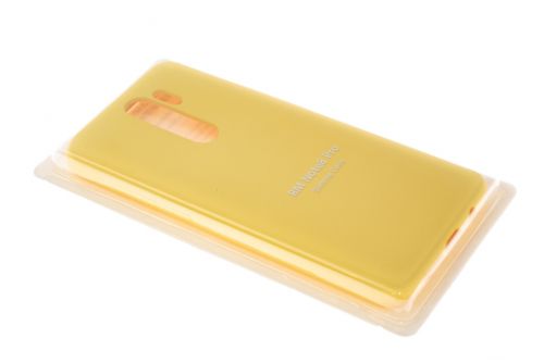 Чехол-накладка для XIAOMI Redmi Note 8 Pro SILICONE CASE закрытый желтый (20) - оптовая продажа фото 2 Чехол-накладка для XIAOMI Redmi Note 8 Pro SILICONE CASE закрытый желтый (20) - фото фото 2