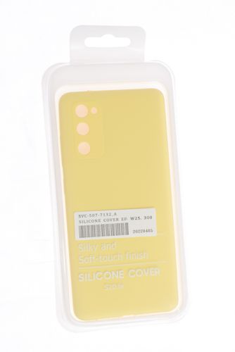 Чехол-накладка для Samsung G780F S20 FE SILICONE CASE NL OP закрытый желтый (20) оптом, в розницу Центр Компаньон фото 4