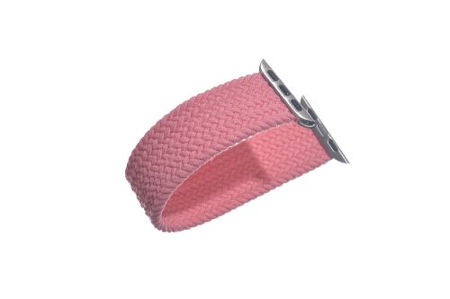 Ремешок для Apple Watch Solo Loop плетеный 38/40/41mm розовый размер 145mm оптом, в розницу Центр Компаньон фото 2