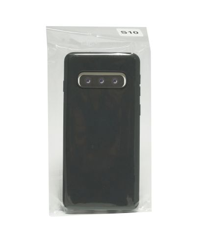 Чехол-накладка для Samsung G973 S10 LATEX черный оптом, в розницу Центр Компаньон фото 2